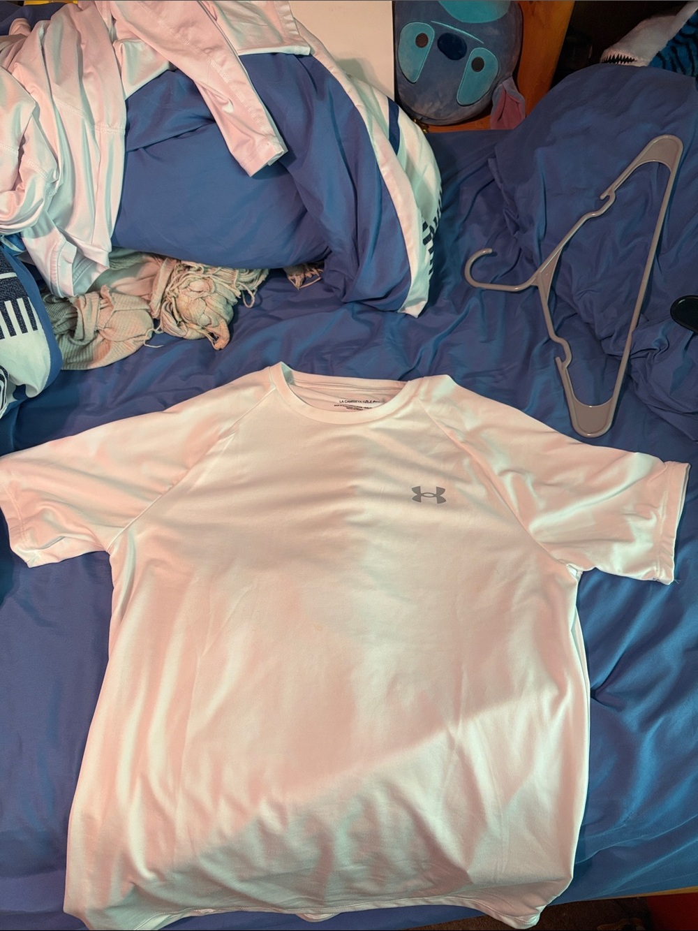 Under Armour white the tech tee